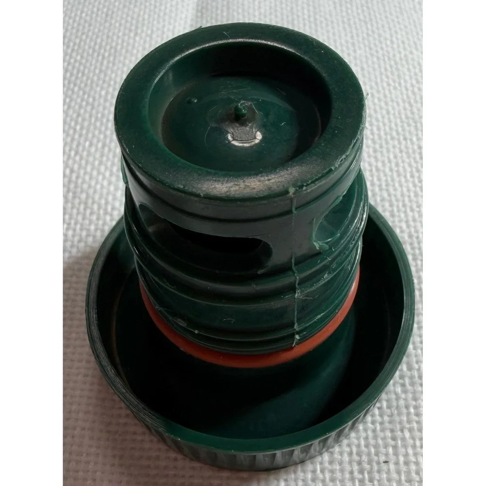 Vintage Aladdin Stanley Thermos A-944DH Hammertone Green 1 Quart Vacuum Bottle - Picture 8 of 13